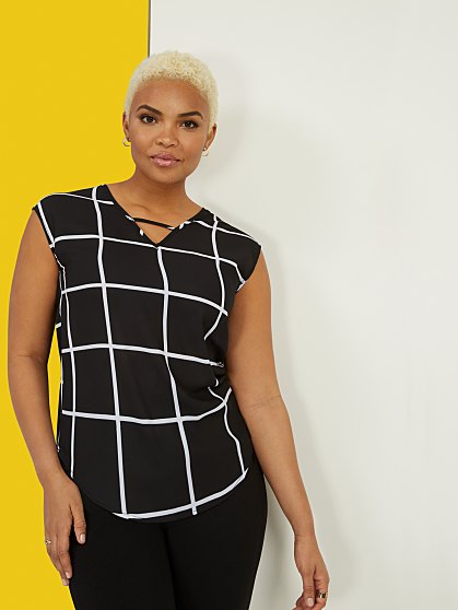 44.95 VNECK BLOUSE