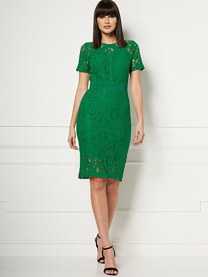 99.95 3/4 SLV LACE SHEATH