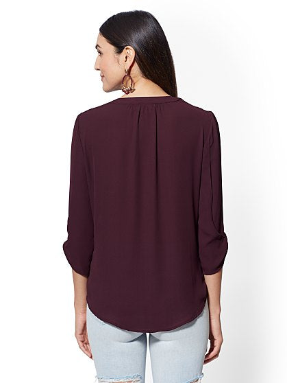 39.95 FRAME NECK KNOT SLV