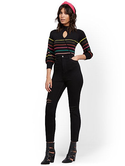 64.95 HW SKINNY BLACK DST