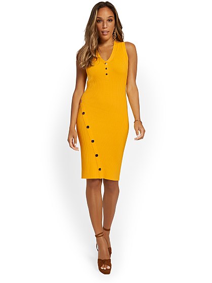 89.95 V NECK SWT DRESS