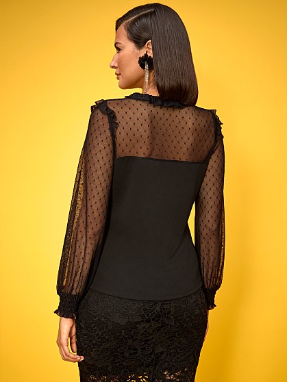 64.95 LS SWISS DOT TOP