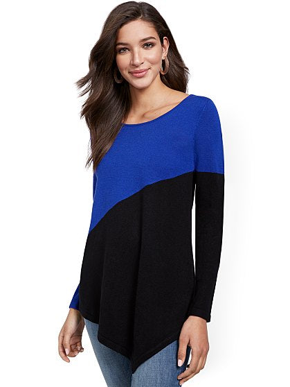 49.95 COLORBLOCK ASYM
