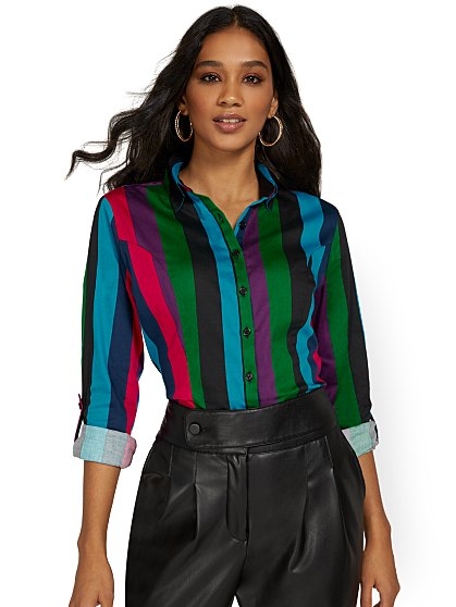 49.95 T STRIPED MADISON
