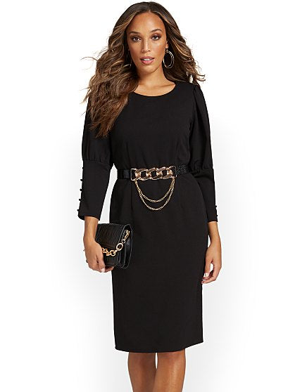 79.95 BELTED PUFF SHEATH