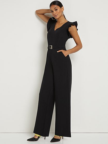 99.95 FLUTTR SLV JUMPSUIT