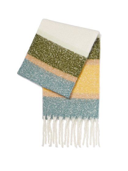 29.95 STRIPED BLNKET SCRF