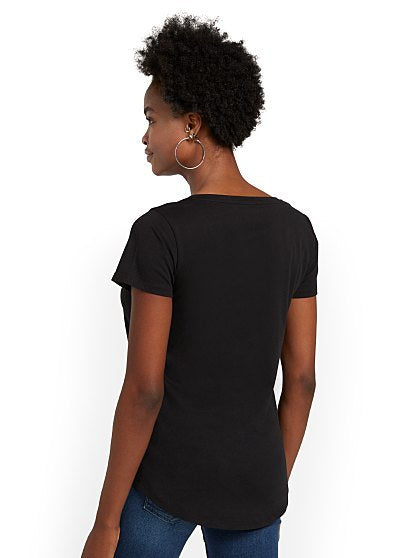 16.95 PERFECT V NECK TEE