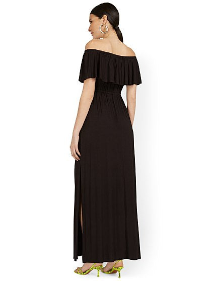 59.95 OFF SHDR KNIT MAXI