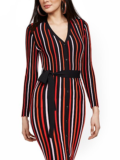 89.95 STRIPED DUSTER