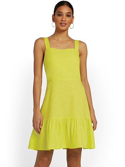 59.95 LINEN FLARE-SOLID