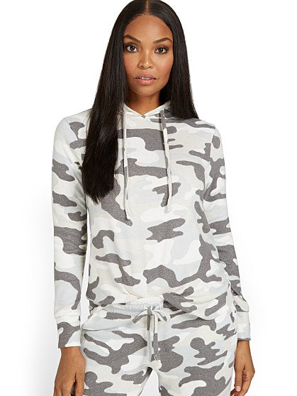 46.95 SNIT HOODIE PO CAMO