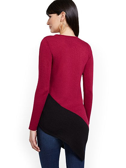 49.95 COLORBLOCK ASYM