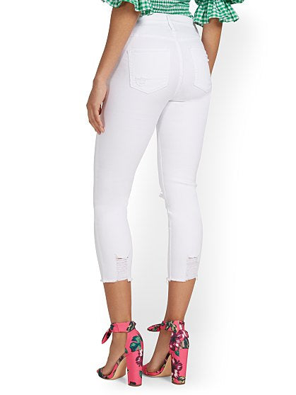 59.95 HW ABBY CAPRI WHITE
