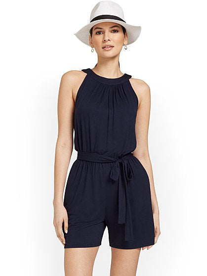54.95 HALTER ROMPER