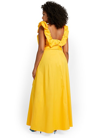 99.95 RUFFLE SLV MAXI