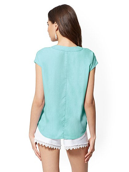 39.95 O SS TIE SURPLICE