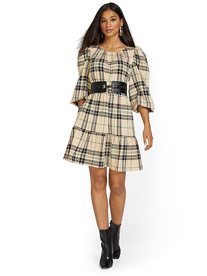 69.95 PLAID HOUSEDRESS