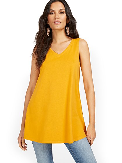 19.95 VNECK TANK TUNIC