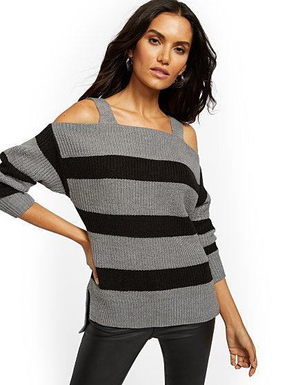 49.95  OFF SHLDR STRIPE