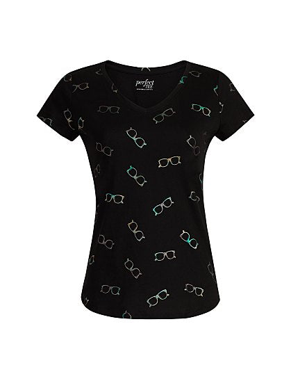 34.95 FOIL SUNGLASSES TEE