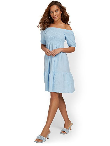 59.95 SMOCKED GAUZE OTS