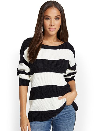 54.95 STRIPE PULLOVER