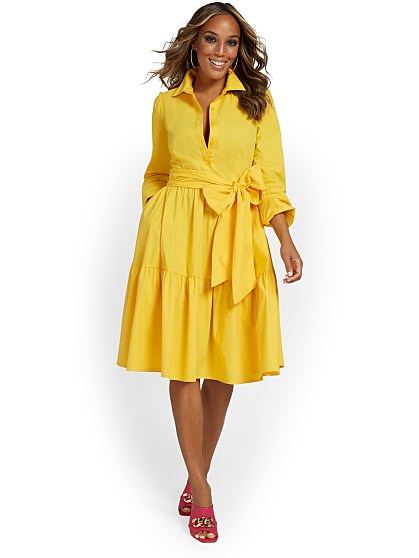 69.95 SJP SHIRTDRESS PRNT