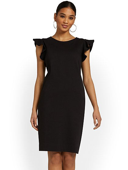 39.95 RUFFLE SLV SHIFT