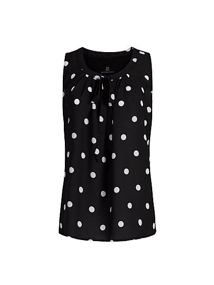 34.95 YASMINE TIE REV DOT