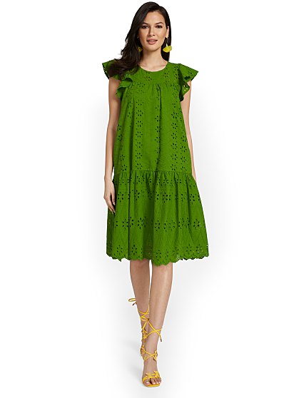 89.95 RUFFLE SLV SHIFT