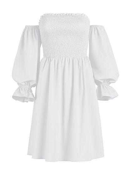 69.95 OTS SMOCKED DRESS