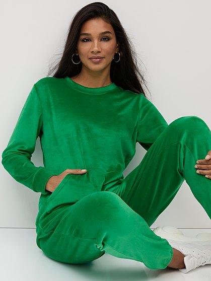 44.95 KI VELOUR PULLOVER