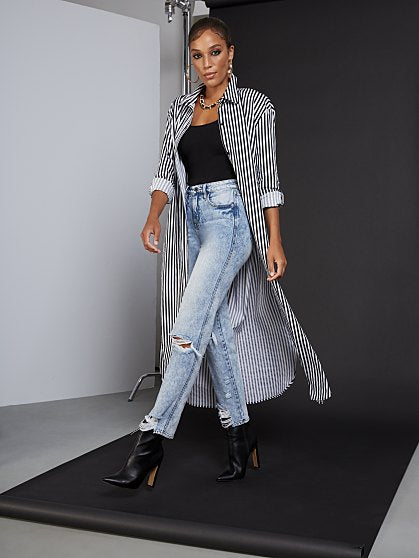 74.95 MAXI POPLIN SHIRT