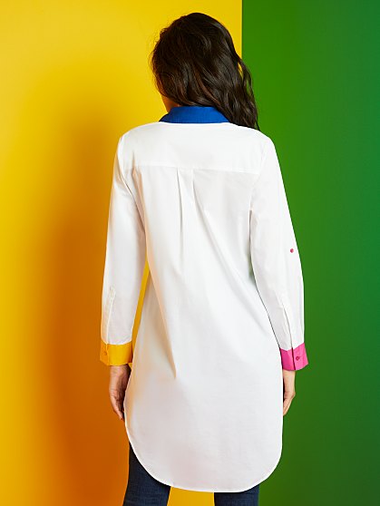 69.95 COLORBLOCK TUNIC