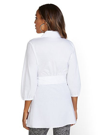 59.95 TIE WAIST TUNIC