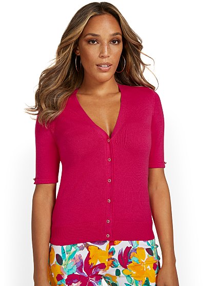 39.95 ELBOW SLV VNECK