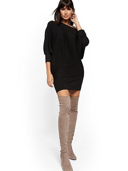 69.95 DOLMAN SWTER DRESS