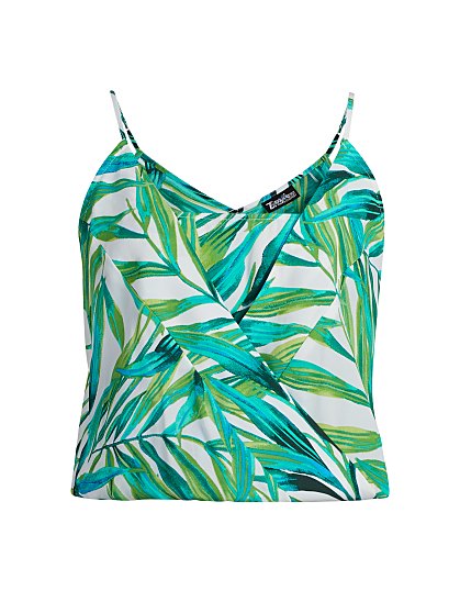 49.95 SURPLICE CAMI PALM