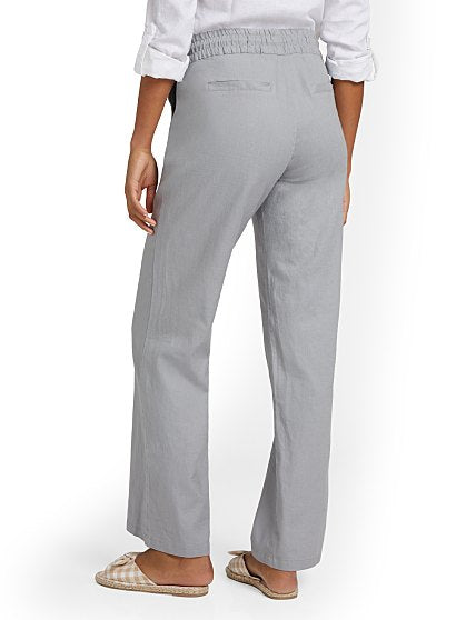 44.95 KI LINEN WIDE LEG T