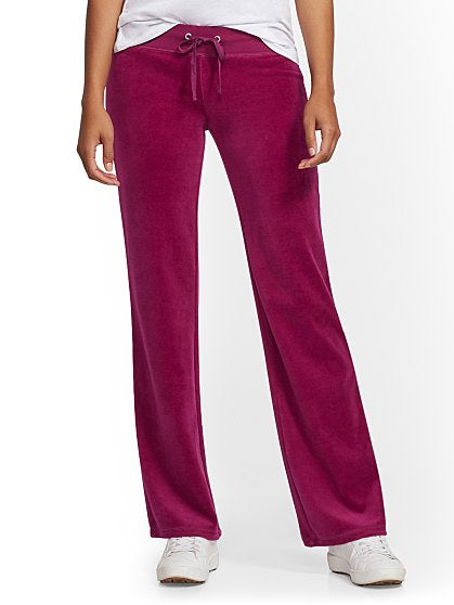 36.95 SOLID VELOUR PANT