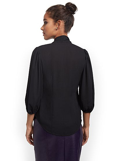 49.95 KI BOW BLOUSE TALL