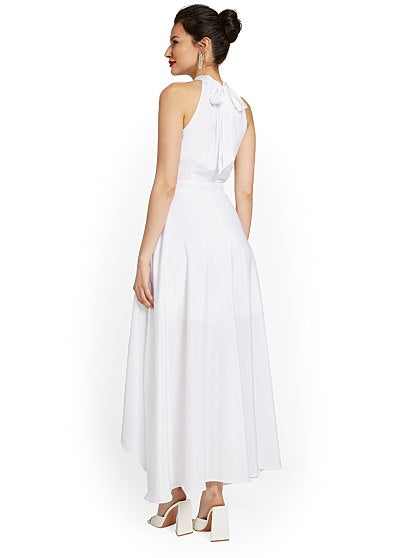 99.95 HALTER DRAMA MAXI