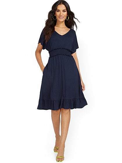 49.95 DOLMAN KNIT DRESS