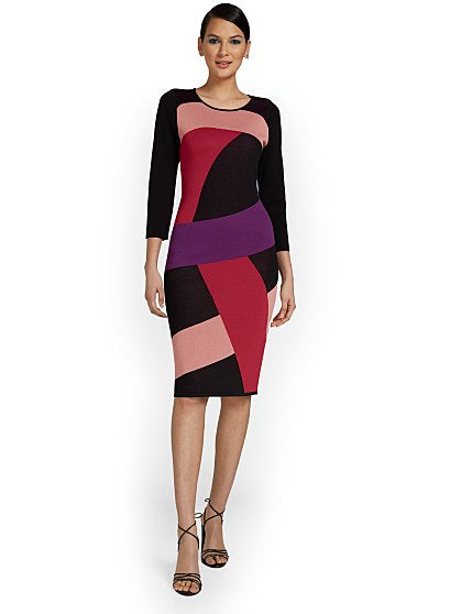 89.95 MULTI CLR SWT DRESS