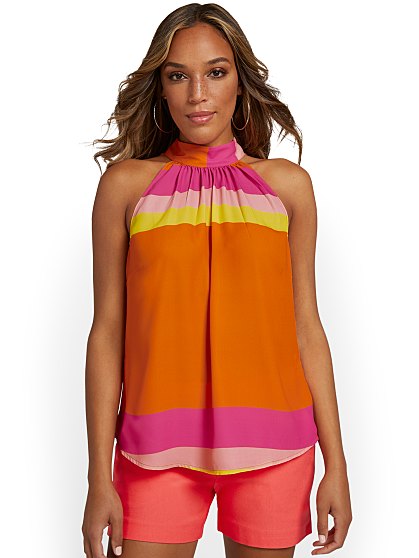 49.95 MULT STRIPE HALTER