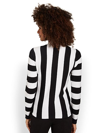 59.95 STRIPE TIE NK PULOV
