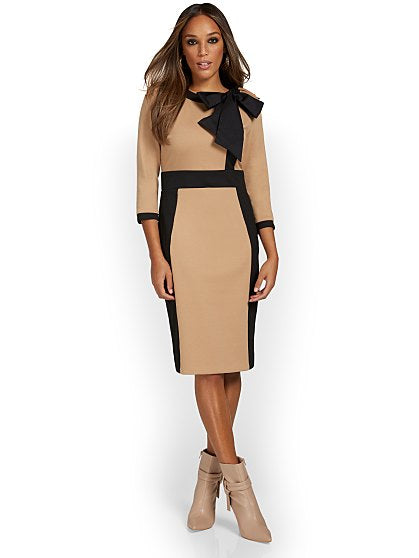 79.95 SHEATH DRESS W BOW