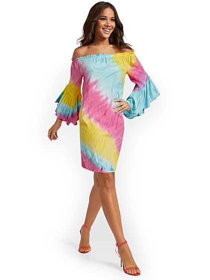 59.95 CHALLIS TIE DYE DRS