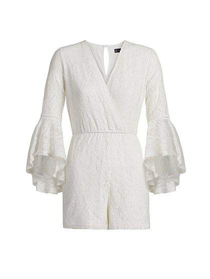 74.95 CROCHET BELL ROMPER